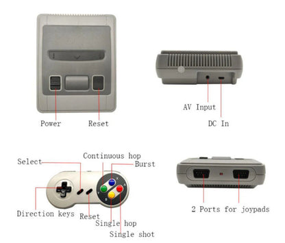 Consola Retro 620 Game