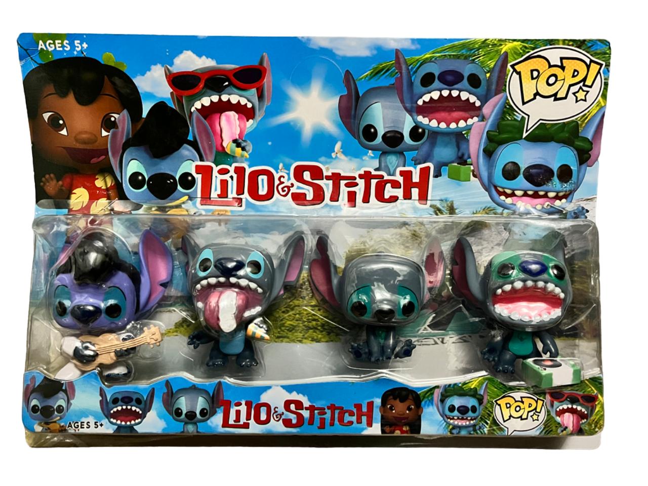 Pack de 4 Personjaes Stich