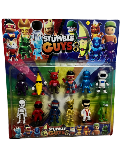 Pack 12 Personajes Stumble Guys