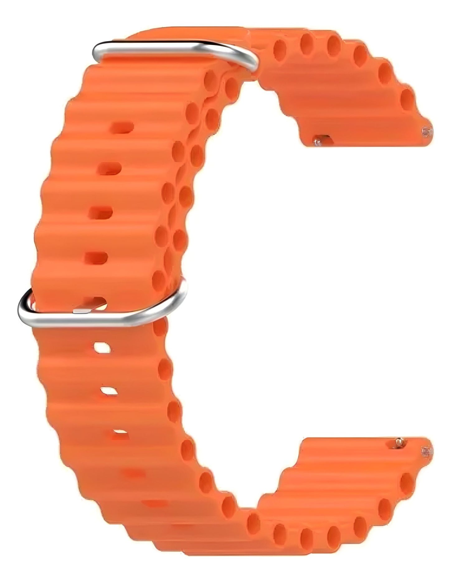 Malla Oceánica Para SmartWatch 42-44mm Color Naranja