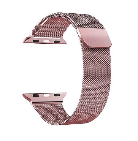 Malla Metálica Para SmartWatch 42-44mm Color Rosa