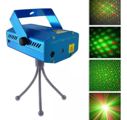 Miniproyector Láser Holográfico Con Iluminación Con Efecto De Fiesta