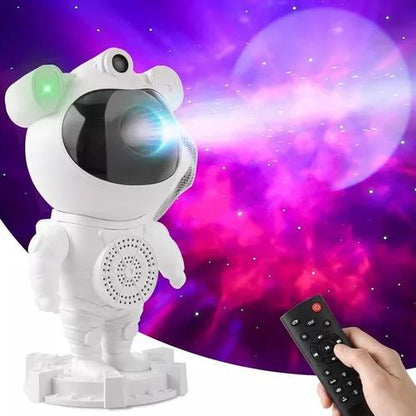 Astronauta Proyector con Parlante y Bluetooth